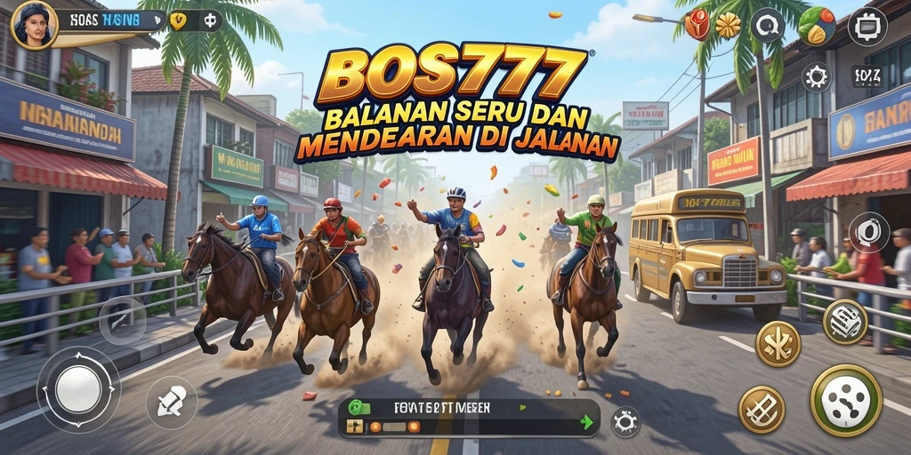 Gameplay seru di BOS777 dengan aksi balapan yang mendebarkan.