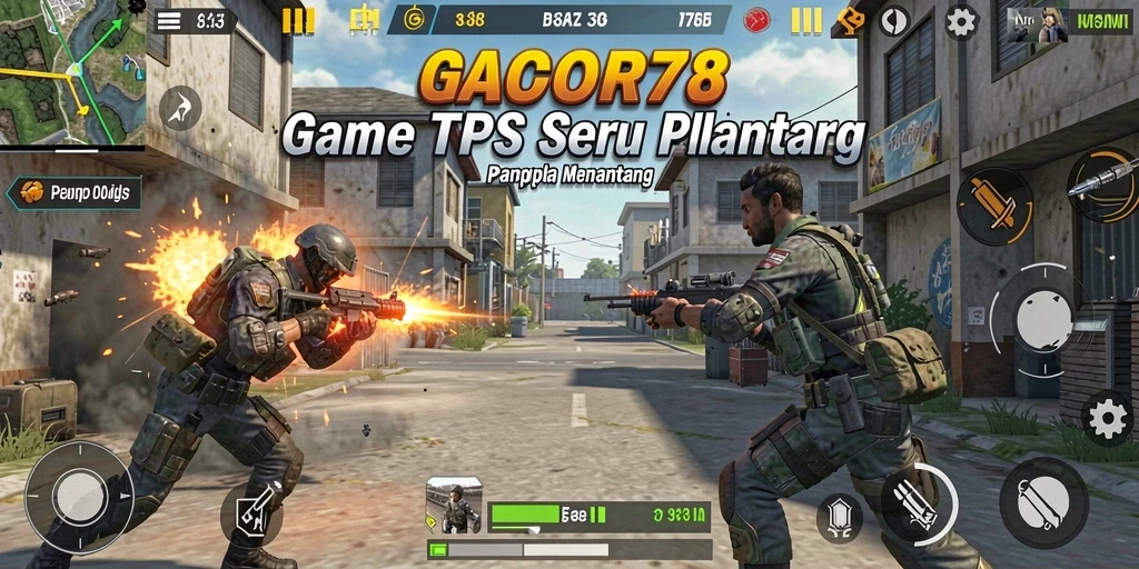 Gameplay seru GACOR78 dengan aksi tembak-menembak yang mendebarkan.