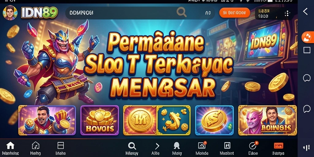 Tampilan gameplay Slot yang memukau dan menggembirakan.