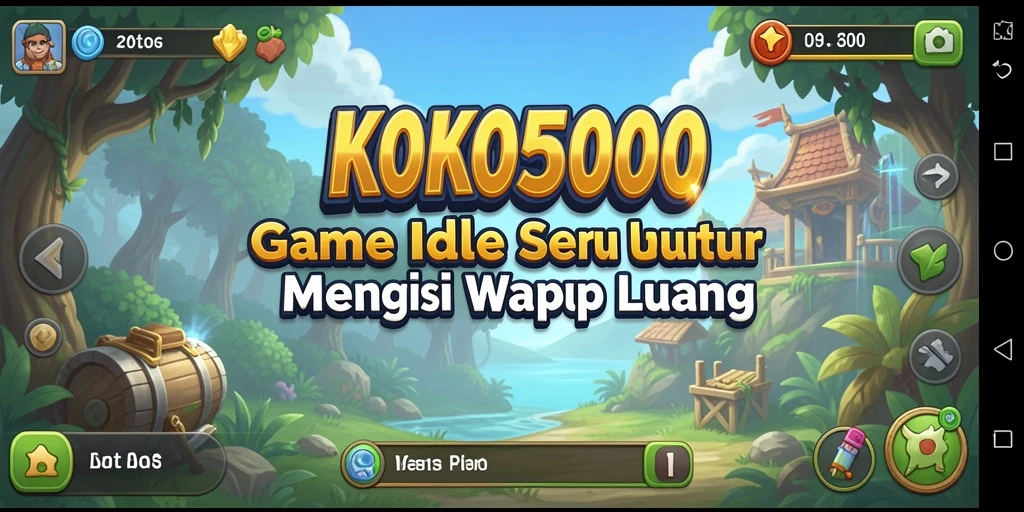 Tampilan gameplay KOKO5000 yang menarik dan interaktif.