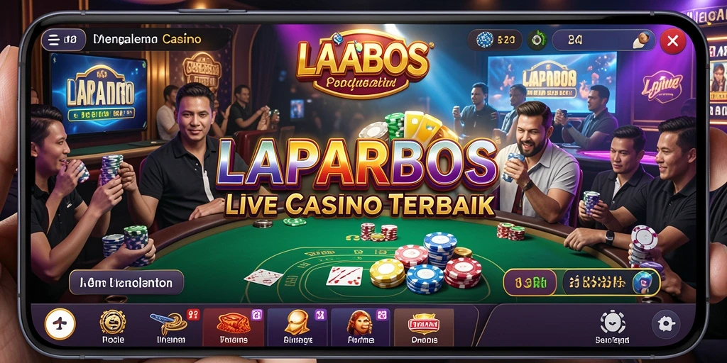 Screenshot dari gameplay LAPARBOS yang seru dan interaktif.