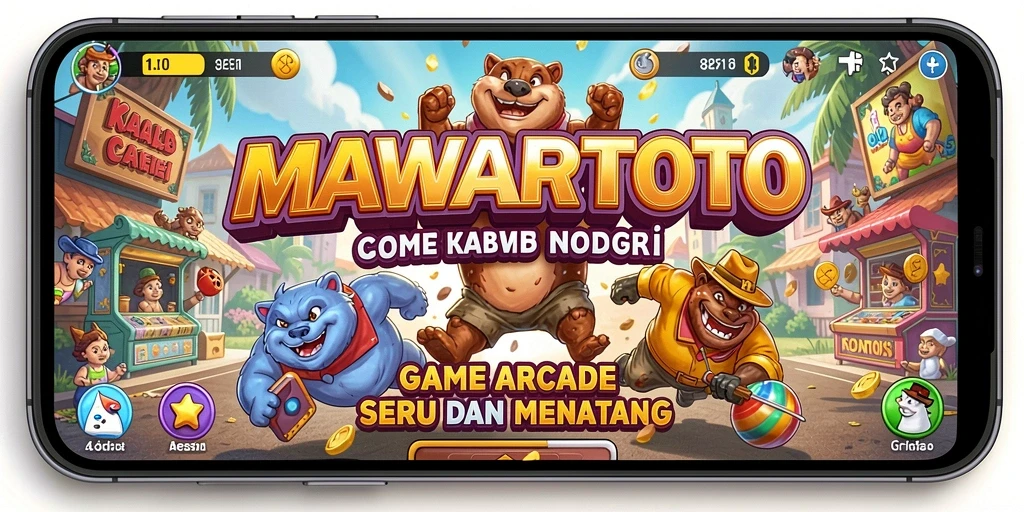 Tampilan gameplay seru dalam MAWARTOTO dengan banyak rintangan.