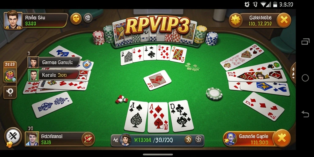 Tampilan gameplay RPVIP3 yang seru dan interaktif.