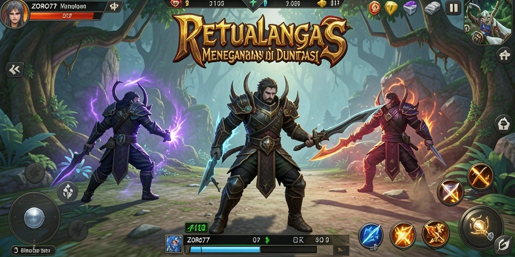 Gameplay <strong>ZORO77</strong> yang seru dalam dunia petualangan yang menakjubkan.